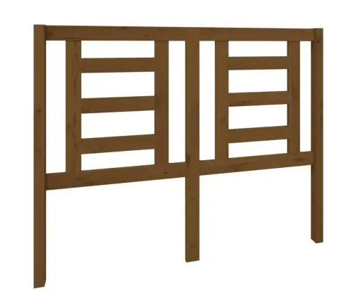 Lovos Galvūgalis, Medaus Rudas, 126X4X100cm Pušies Masyvas