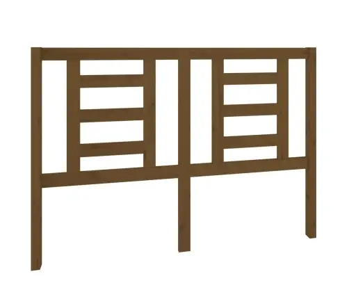 Lovos Galvūgalis, Medaus Rudas, 141X4X100cm Pušies Masyvas