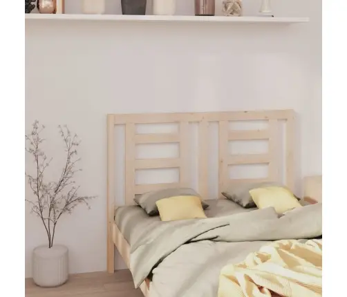 Lovos Galvūgalis, 146X4X100cm Pušies Medienos Masyvas