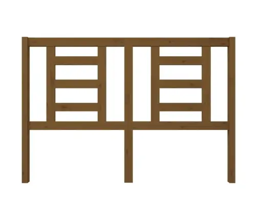 Lovos Galvūgalis, Medaus Rudas, 146X4X100cm Pušies Masyvas Lovos Galvūgalis, Medaus Rudas, 146X4X100cm Pušies Masyvas