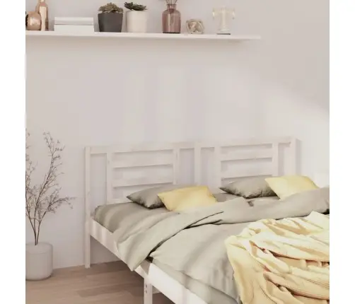 Gultas Galvgalis, Balts, 166X4X100 Cm, Priedes Masīvkoks Vidaxl Gultas Galvgalis, Balts, 166X4X100 Cm, Priedes Masīvkoks Vidaxl