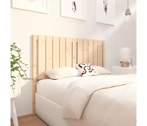 Voodipeats 125,5X4X100 Cm Männipuit