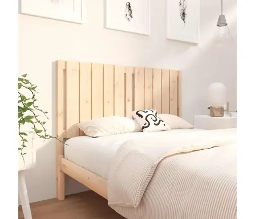 Voodipeats 125,5X4X100 Cm Männipuit