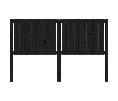 Voodipeats, Must, 165,5 X 4 X 100 cm Männipuit