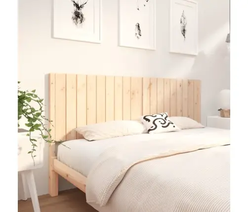 Gultas Galvgalis, 185,5X4X100 Cm, Priedes Masīvkoks Vidaxl