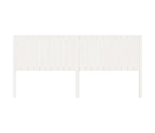 Lovos Galvūgalis, Baltas, 205,5X4X100cm Pušies Masyvas Lovos Galvūgalis, Baltas, 205,5X4X100cm Pušies Masyvas