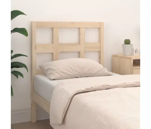 Gultas Galvgalis, 95,5X4X100 Cm, Priedes Masīvkoks Vidaxl Gultas Galvgalis, 95,5X4X100 Cm, Priedes Masīvkoks Vidaxl