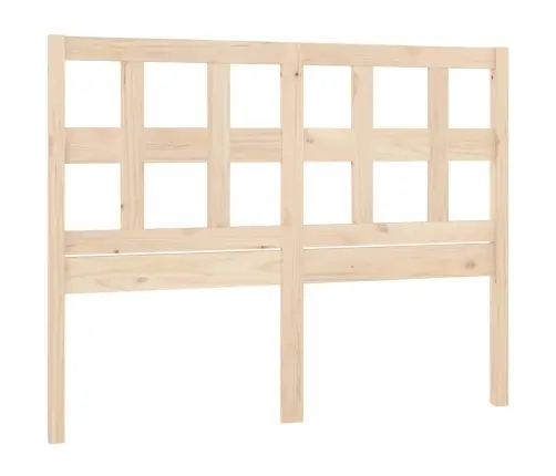 Gultas Galvgalis, 140,5X4X100 Cm, Priedes Masīvkoks Vidaxl