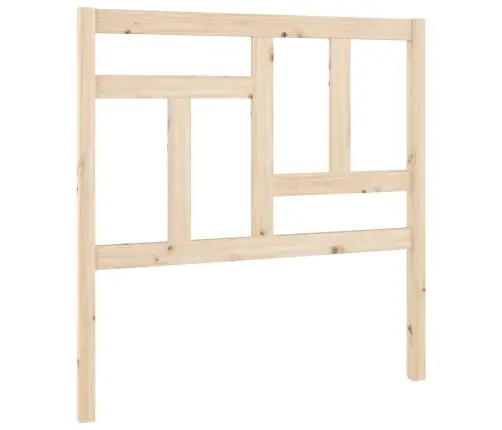 Gultas Galvgalis, 80,5X4X100 Cm, Priedes Masīvkoks Vidaxl