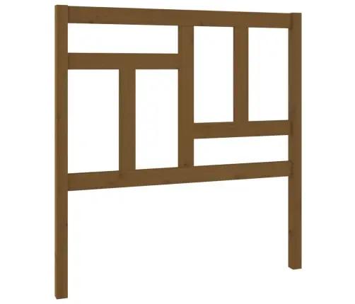 Lovos Galvūgalis, Medaus Rudas, 80,5X4X100cm Pušies Masyvas