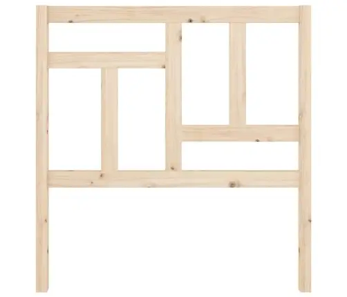 Gultas Galvgalis, 95,5X4X100 Cm, Priedes Masīvkoks Vidaxl