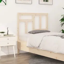 Gultas Galvgalis, 95,5X4X100 Cm, Priedes Masīvkoks Vidaxl