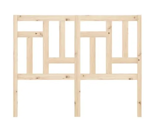 Gultas Galvgalis, 125,5X4X100 Cm, Priedes Masīvkoks Vidaxl