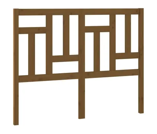 Voodipeats, Meepruun, 125,5 X 4 X 100 cm Männipuit