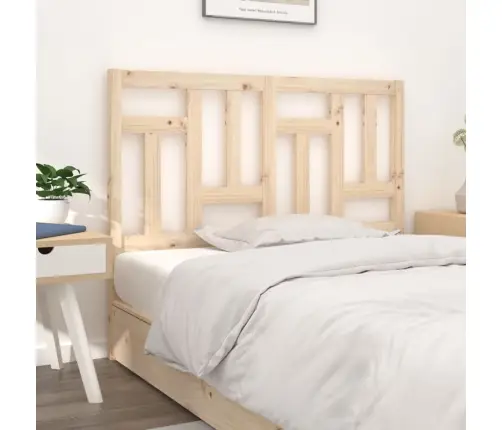 Gultas Galvgalis, 205,5X4X100 Cm, Priedes Masīvkoks Vidaxl