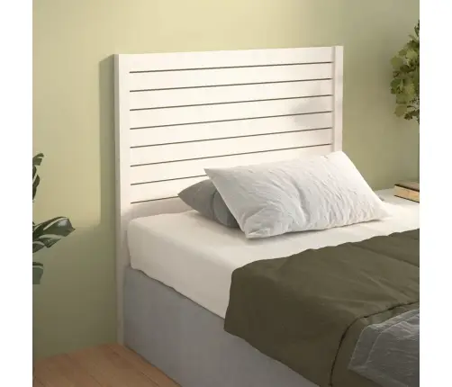 Gultas Galvgalis, Balts, 81X4X100 Cm, Priedes Masīvkoks Vidaxl Gultas Galvgalis, Balts, 81X4X100 Cm, Priedes Masīvkoks Vidaxl