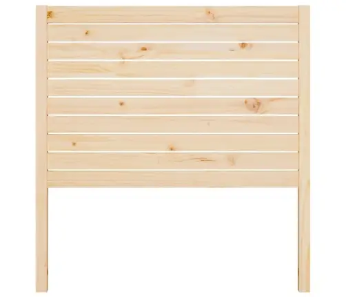 Lovos Galvūgalis, 96X4X100cm Pušies Medienos Masyvas