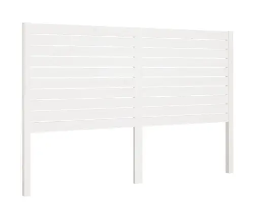 Gultas Galvgalis, Balts, 166X4X100 Cm, Priedes Masīvkoks Vidaxl