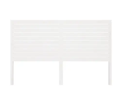 Gultas Galvgalis, Balts, 166X4X100 Cm, Priedes Masīvkoks Vidaxl