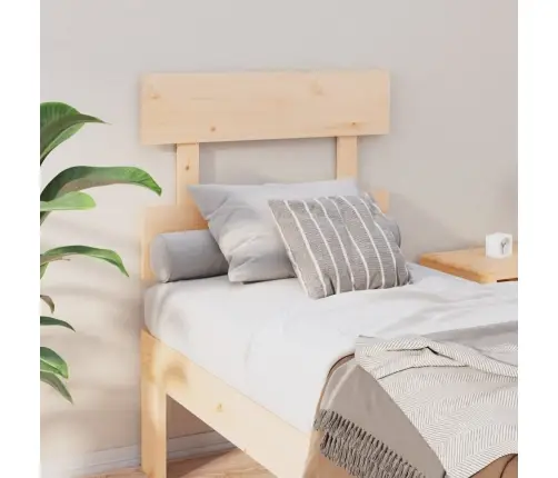 Gultas Galvgalis, 93,5X3X81 Cm, Priedes Masīvkoks Vidaxl