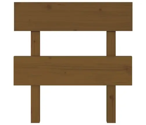 Lovos Galvūgalis, Medaus Rudas, 103,5X3X81cm Pušies Masyvas Lovos Galvūgalis, Medaus Rudas, 103,5X3X81cm Pušies Masyvas