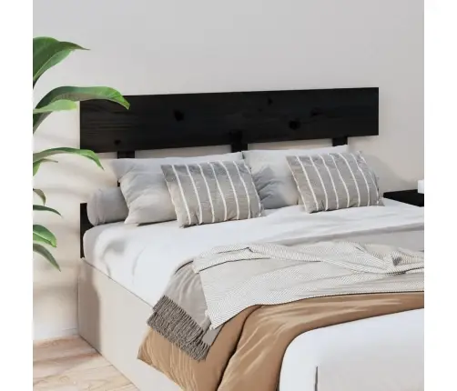 Voodipeats, Must, 138X3X81 cm Männipuit