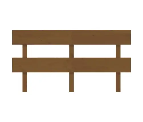 Lovos Galvūgalis, Medaus Rudas, 154X3X81cm Pušies Masyvas