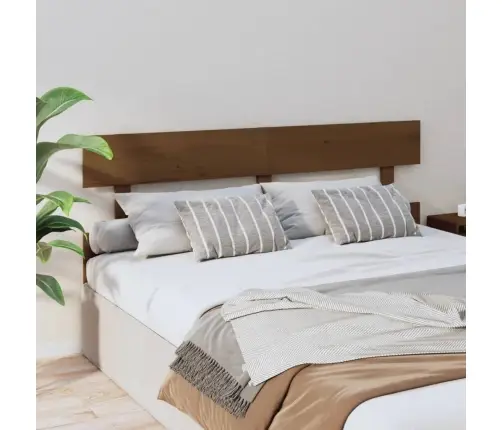 Lovos Galvūgalis, Medaus Rudas, 154X3X81cm Pušies Masyvas