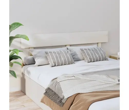 Gultas Galvgalis, Balts, 164X3X81 Cm, Priedes Masīvkoks Vidaxl