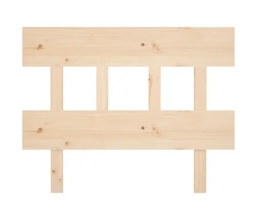Gultas Galvgalis, 93,5X3X81 Cm, Priedes Masīvkoks Vidaxl