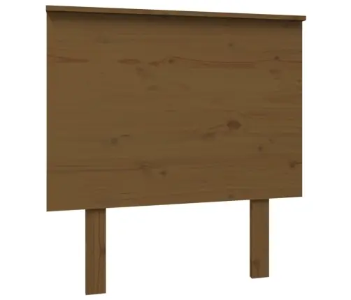Gultas Galvgalis, Medus Brūns, 79X6X82,5 Cm, Priedes Masīvkoks Vidaxl