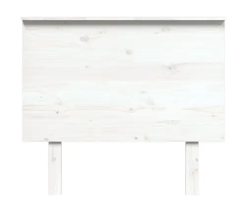 Gultas Galvgalis, Balts, 94X6X82,5 Cm, Priedes Masīvkoks Vidaxl Gultas Galvgalis, Balts, 94X6X82,5 Cm, Priedes Masīvkoks Vidaxl