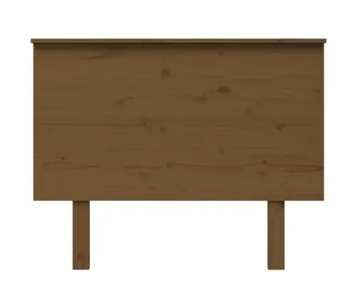 Gultas Galvgalis, Medus Brūns, 104X6X82,5 Cm, Priedes Masīvkoks Vidaxl