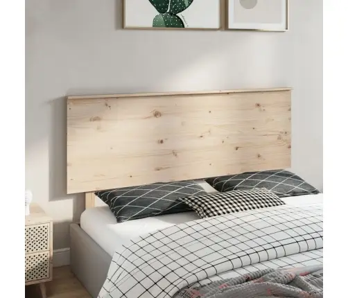 Lovos Galvūgalis, 164X6X82,5cm Pušies Medienos Masyvas