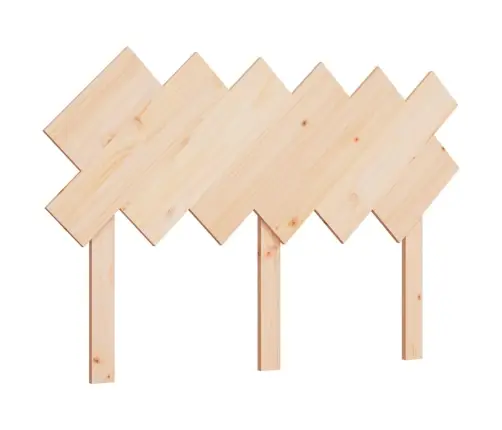 Voodipeats, 122,5X3X80,5 cm Männipuit