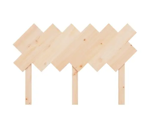 Voodipeats, 122,5X3X80,5 cm Männipuit