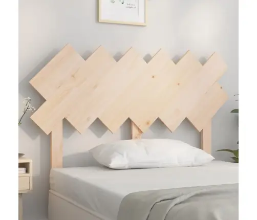 Voodipeats, 122,5X3X80,5 cm Männipuit