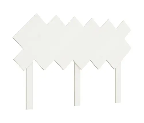 Gultas Galvgalis, Balts, 122,5X3X80,5 Cm, Priedes Masīvkoks Vidaxl Gultas Galvgalis, Balts, 122,5X3X80,5 Cm, Priedes Masīvkoks Vidaxl