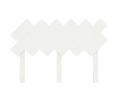 Gultas Galvgalis, Balts, 122,5X3X80,5 Cm, Priedes Masīvkoks Vidaxl Gultas Galvgalis, Balts, 122,5X3X80,5 Cm, Priedes Masīvkoks Vidaxl