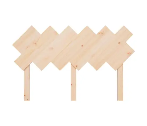 Gultas Galvgalis, 132X3X81 Cm, Priedes Masīvkoks Vidaxl