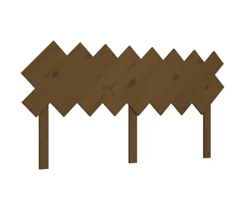 Gultas Galvgalis, Brūns, 159,5X3X80,5 Cm, Priedes Masīvkoks Vidaxl