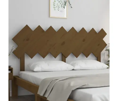 Gultas Galvgalis, Brūns, 159,5X3X80,5 Cm, Priedes Masīvkoks Vidaxl