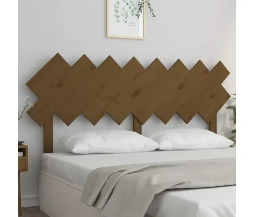 Gultas Galvgalis, Brūns, 159,5X3X80,5 Cm, Priedes Masīvkoks Vidaxl