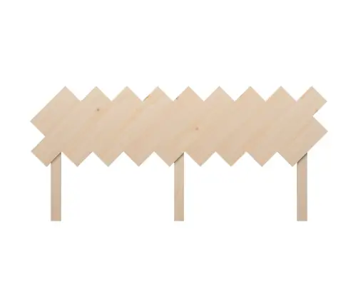 Gultas Galvgalis, Pelēks, 178X3X80,5 Cm, Priedes Masīvkoks Vidaxl