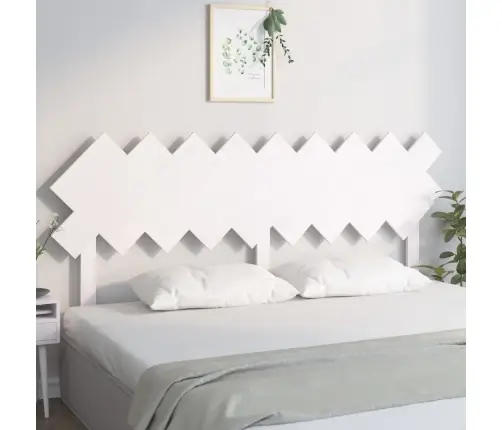 Gultas Galvgalis, Balts, 178X3X80,5 Cm, Priedes Masīvkoks Vidaxl