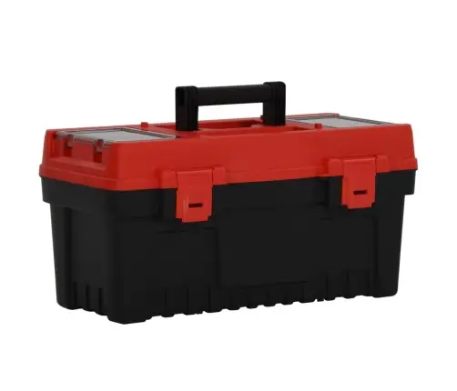 Įrankių Dėžių Rinkinys, 2Vnt., Juodas/Raudonas, Polipropilenas