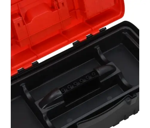 Įrankių Dėžių Rinkinys, 2Vnt., Juodas/Raudonas, Polipropilenas
