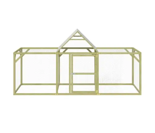 Vistu Būris, 300X100X150 Cm, Impregnēts Priedes Masīvkoks Vidaxl