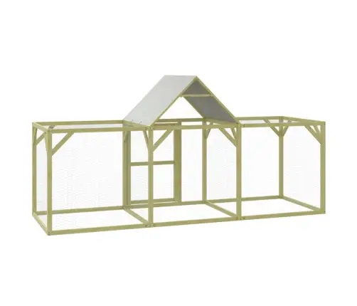 Vistu Būris, 300X100X150 Cm, Impregnēts Priedes Masīvkoks Vidaxl