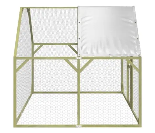 Vistu Būris, 268X200X190 Cm, Impregnēts Priedes Masīvkoks Vidaxl